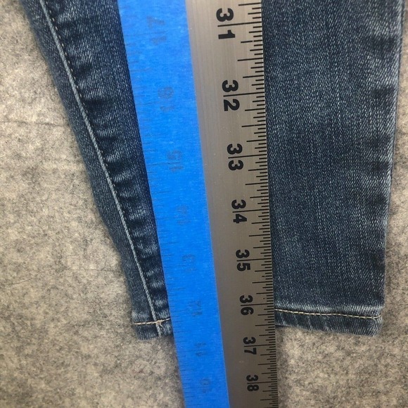Lucky Brand Jeans Womens 6 / 28 Stretch Ava Skinny Medium Wash Denim - Picture 9 of 12
